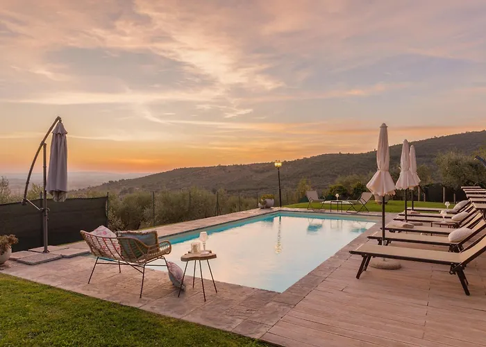 빌라 Corte Della Luna 코르토나